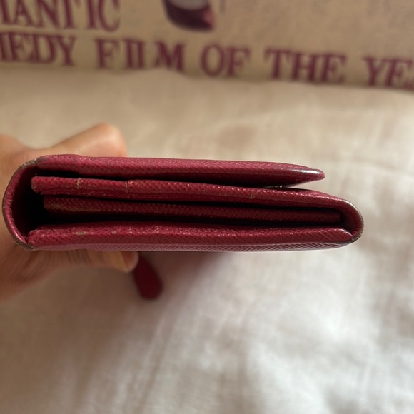 Prada Pink Saffiano Leather Wallet - Picture 3 of 15